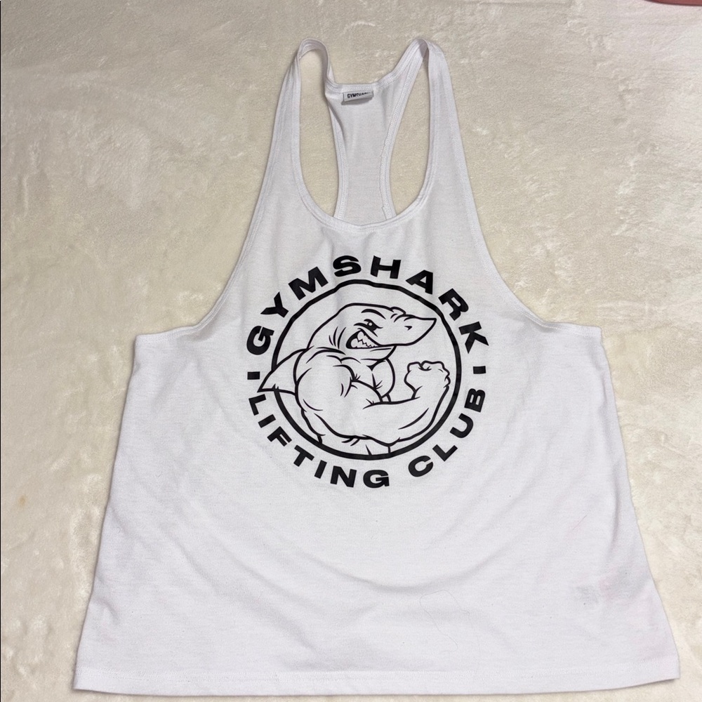 Gymshark White Lifting Club Tank